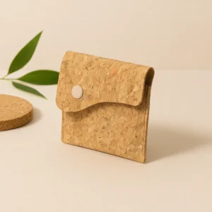 PAIVI CORK COIN HOLDER POUCH | ECO-FRIENDLY MINI WALLET FOR EVERYDAY USE
