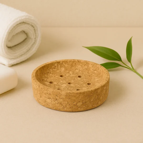 PAIVI OVAL CORK SOAP TRAY