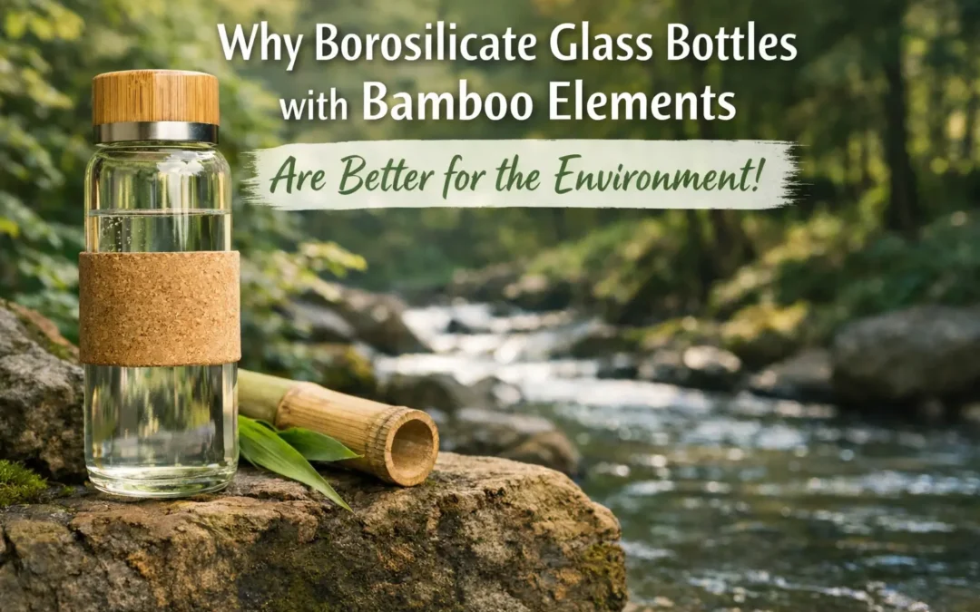 Why Borosilicate Glass Bottles with Bamboo Elements Are Better for the Environment!