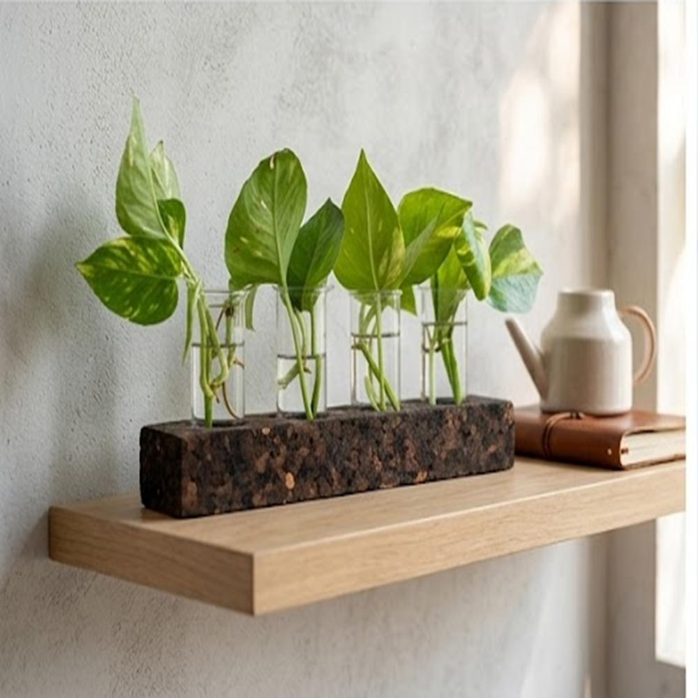 PAIVI Bark Edge Four-Hole Planter - Image 3
