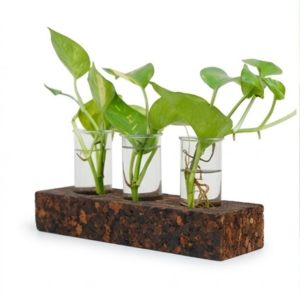PAIVI Bark Texture Three-Hole Planter