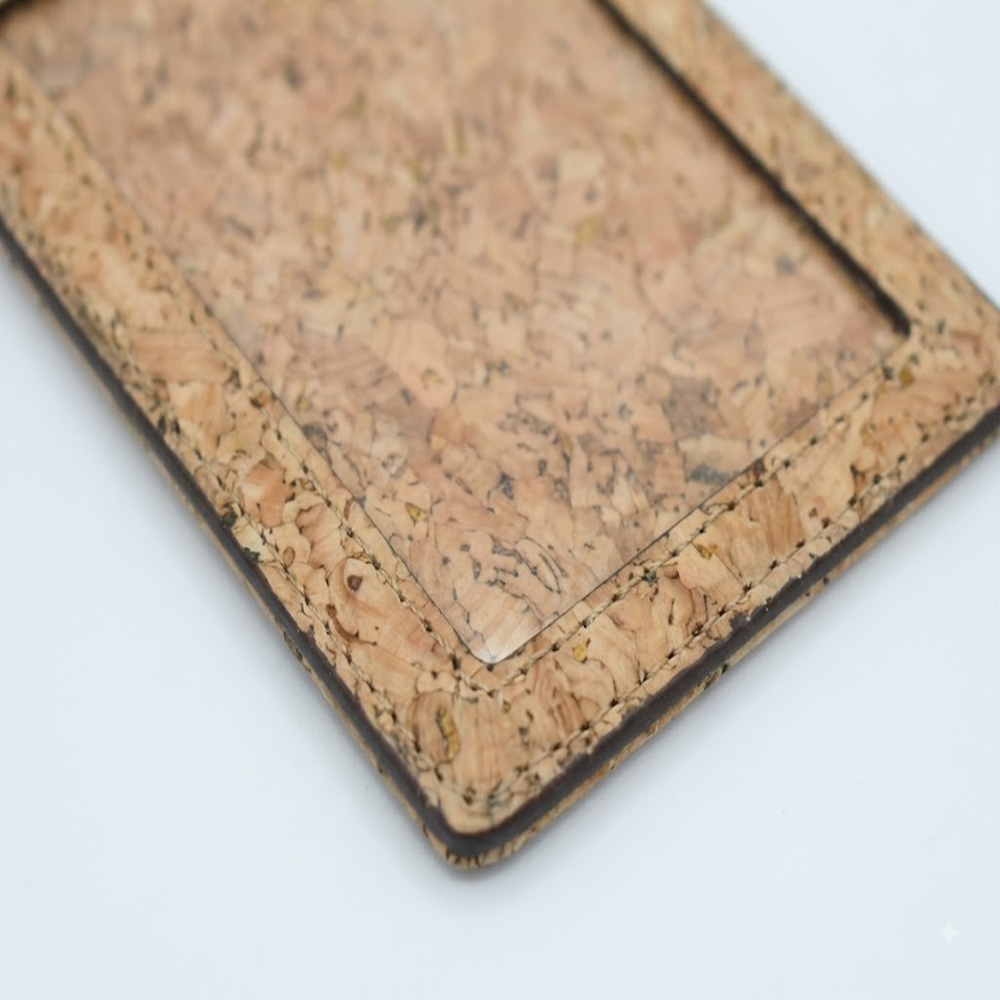 PAIVI Cork Luggage Tag & ID Card Holder - Image 2