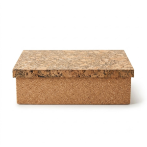 PAIVI Textured Cork Rectangular Gift Box