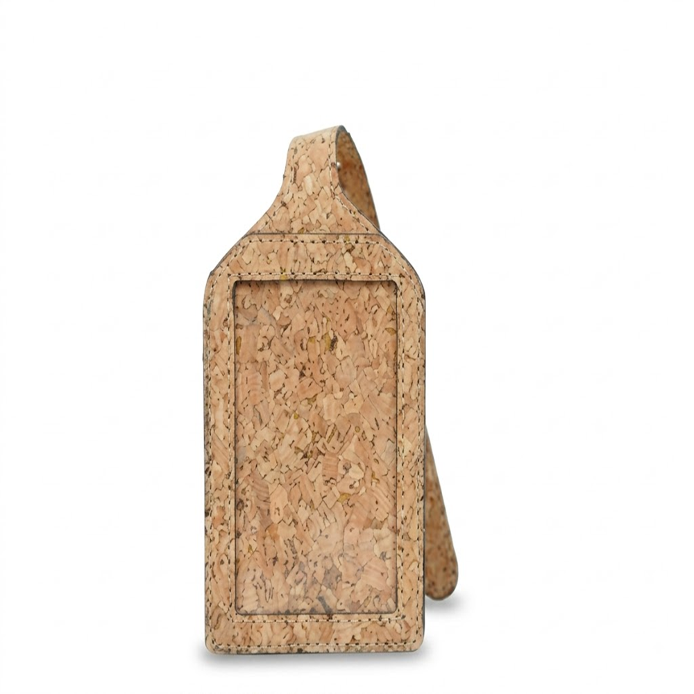 PAIVI Cork Luggage Tag & ID Card Holder