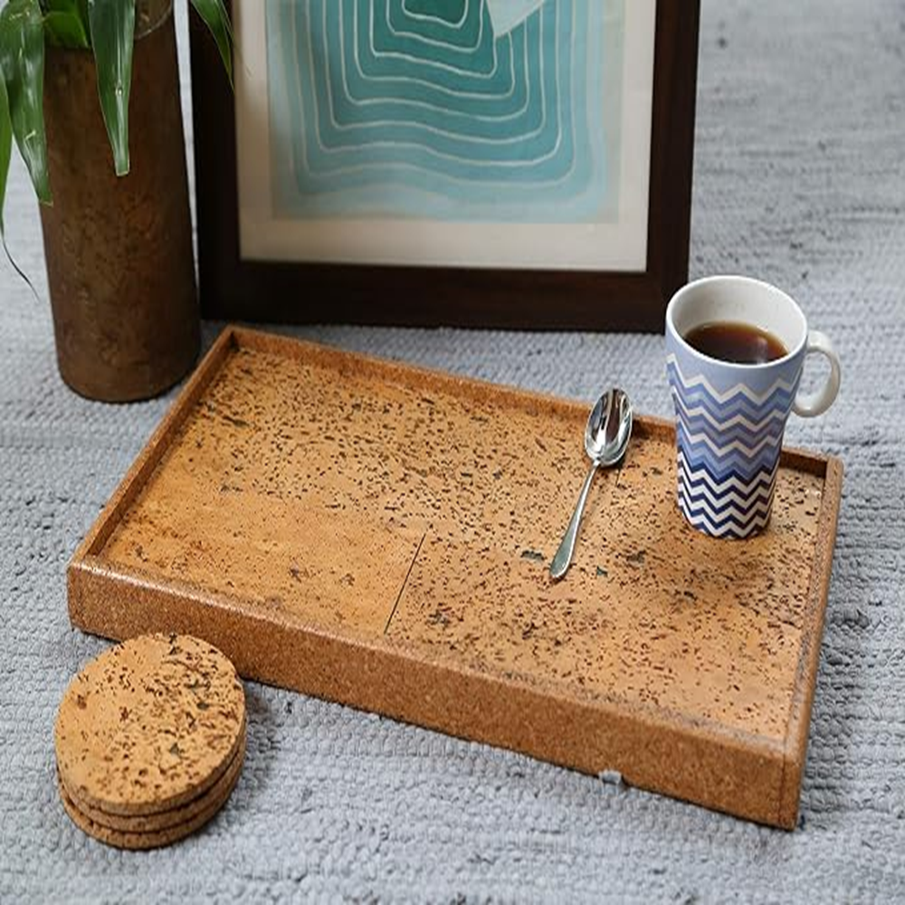 PAIVI Aqua Cork Serving Tray - Image 4