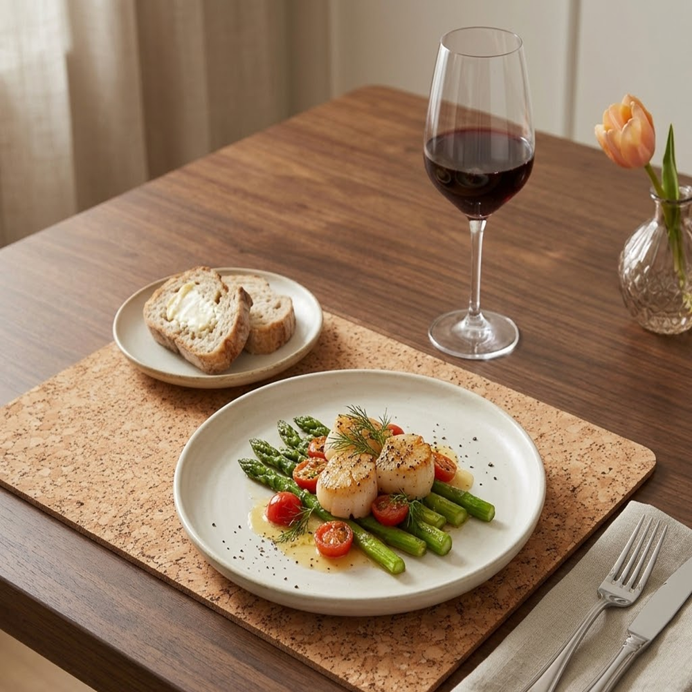 PAIVI Fine Natural Cork Tablemat - Image 4