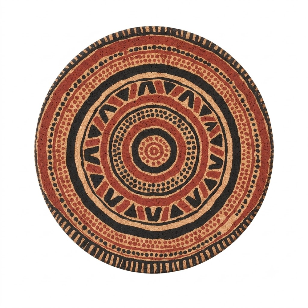 PAIVI Mandala Cork Wall Art