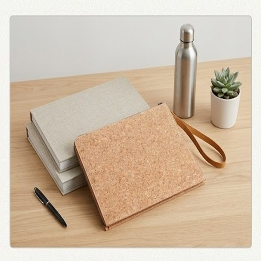 PAIVI Granco Cork Zipper Laptop Sleeve - Image 2