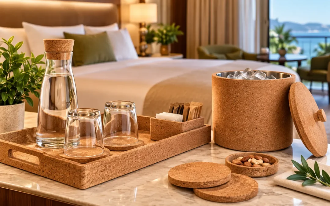Luxury Cork Room-Service Still Life