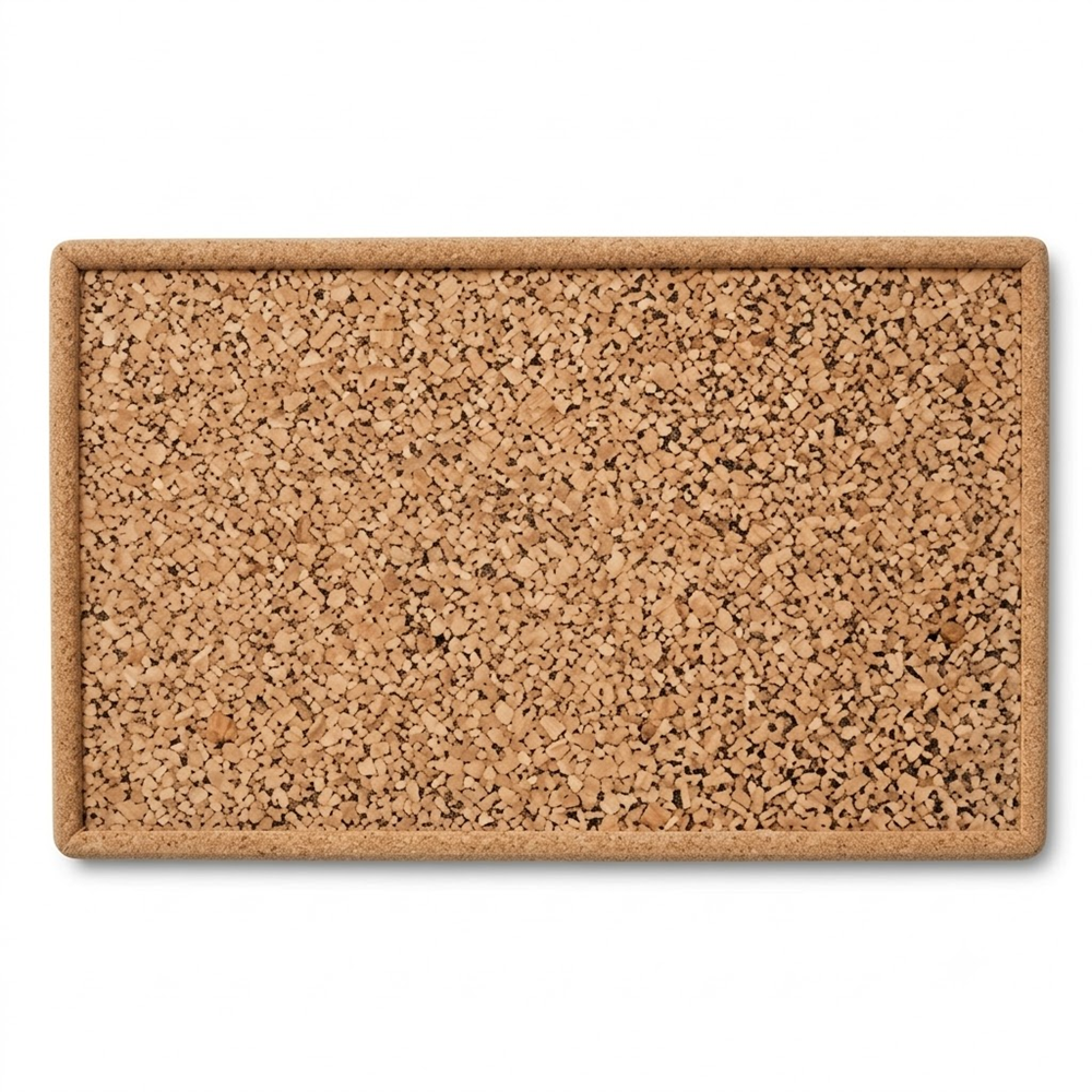 PAIVI Natural Cork Rectangular Tray