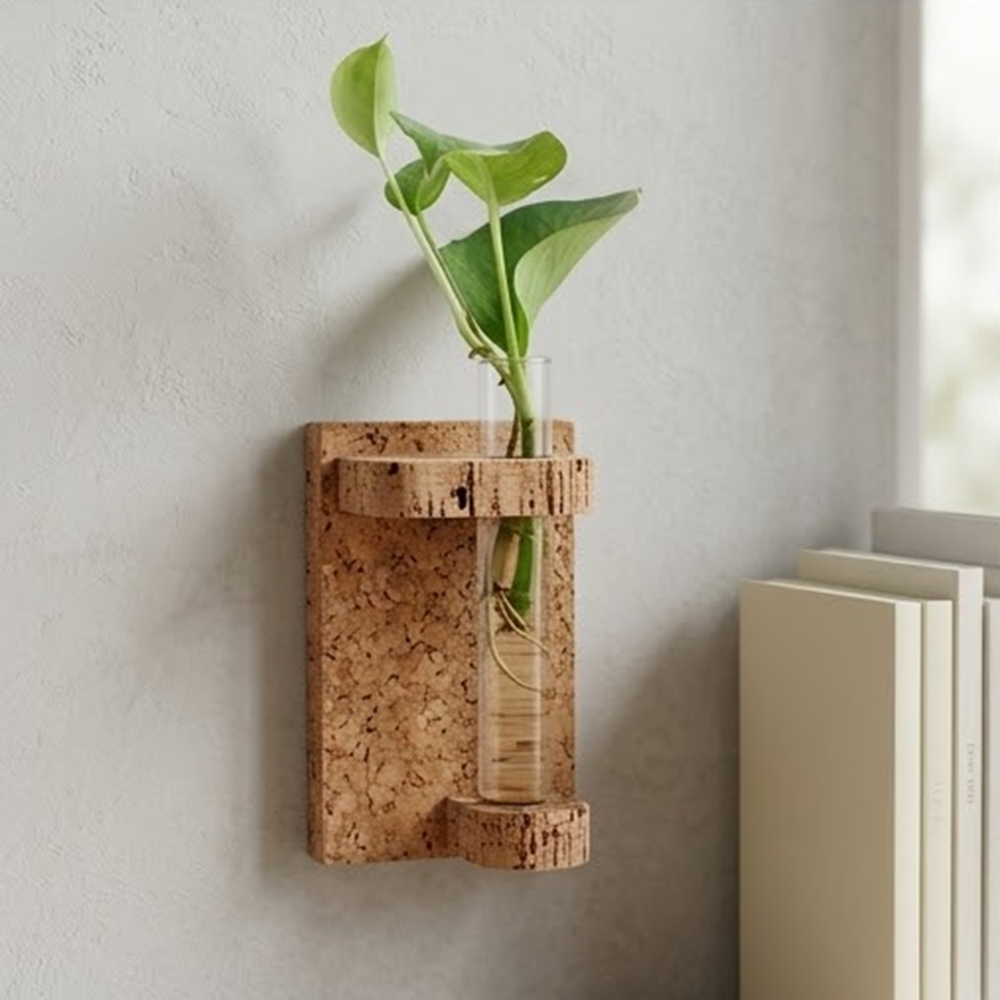 PAIVI Cork Wall Bloom Holder - Image 3