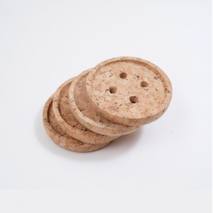 PAIVI Button Cork Coasters