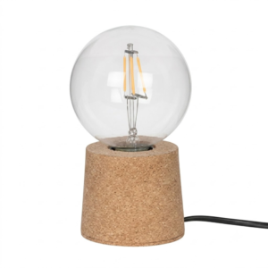 PAIVI Cork Dome Base Table Lamp