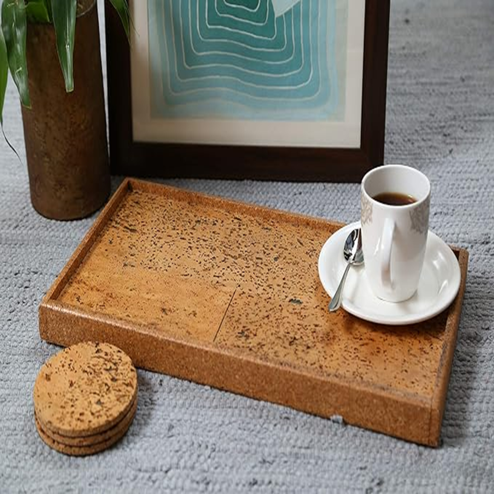 PAIVI Aqua Cork Serving Tray - Image 2