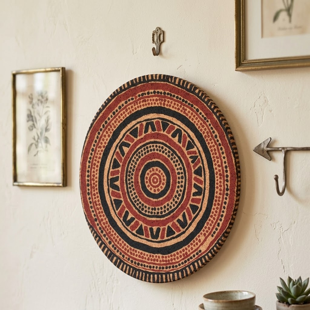 PAIVI Mandala Cork Wall Art - Image 2