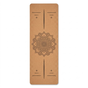 PAIVI Cork Yoga Mat with EVA 5MM