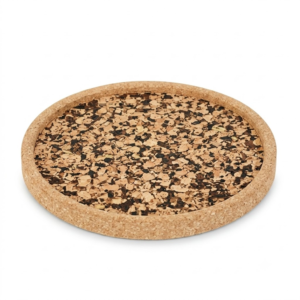 PAIVI Round Chocochip Cork Tray
