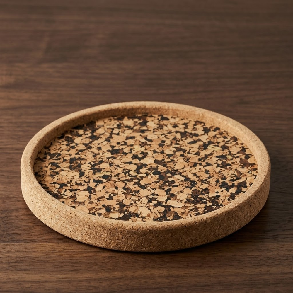 PAIVI Round Chocochip Cork Tray - Image 4