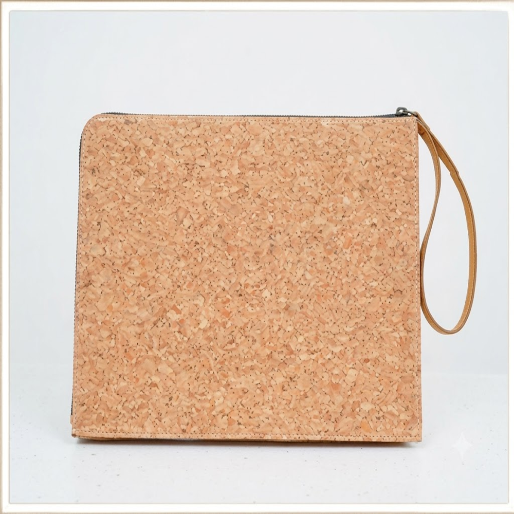 PAIVI Granco Cork Zipper Laptop Sleeve