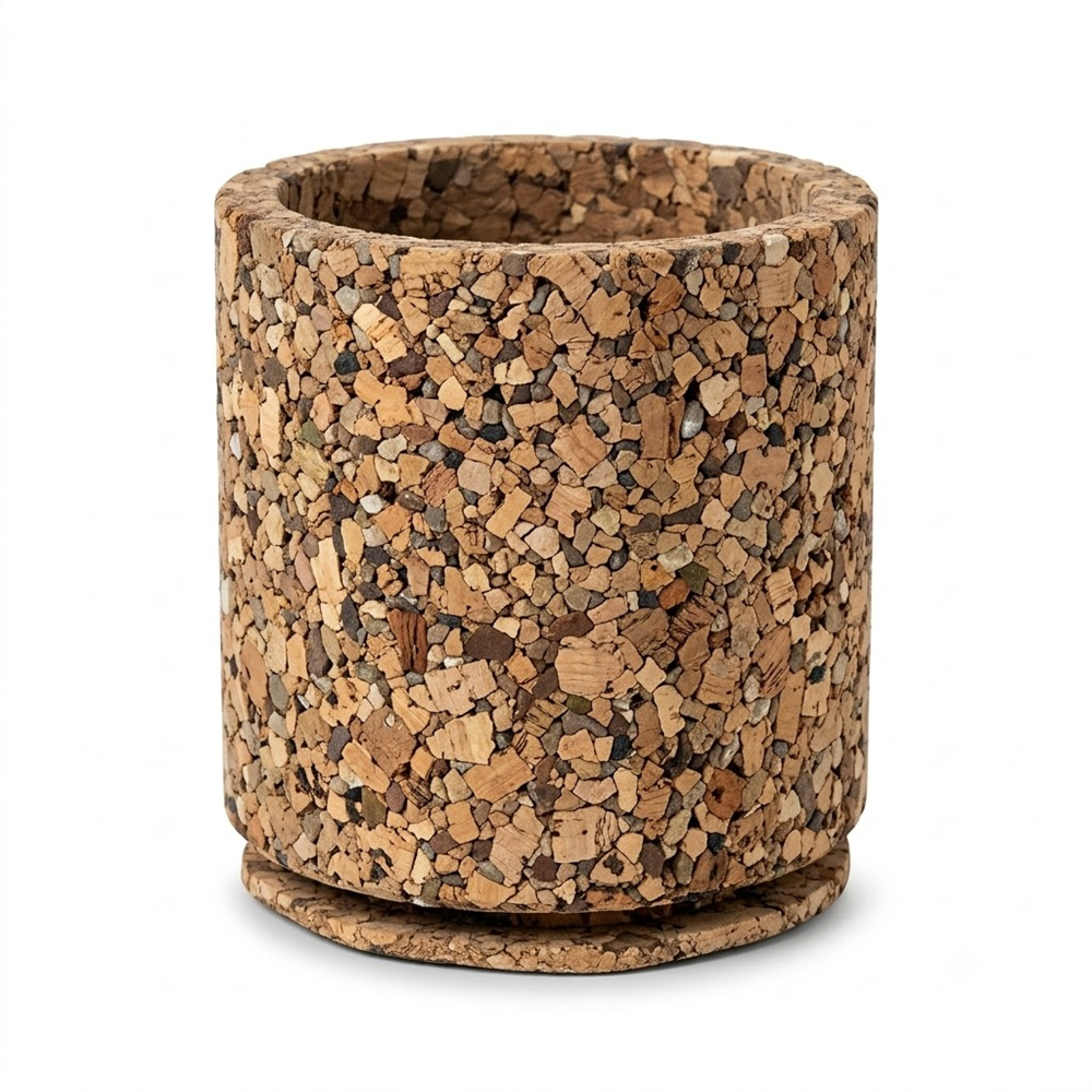 PAIVI Natural Grain Cork Planter - Image 3