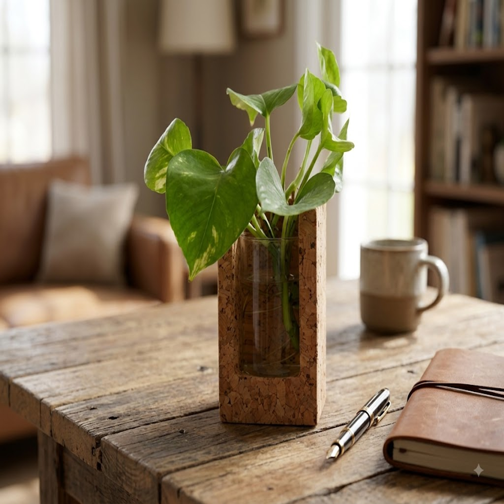 PAIVI Cork Garden Window Holder - Image 3