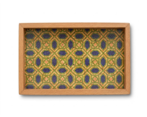 PAIVI Printed Pattern Cork Serving Tray
