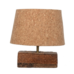 PAIVI Tapered Cork Table Lamp