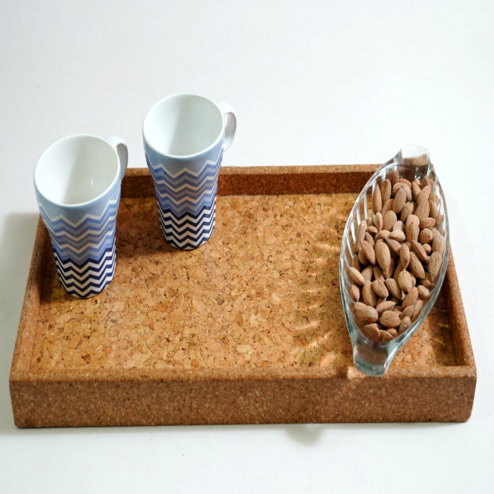 PAIVI Natural Cork Serving Tray - Image 5