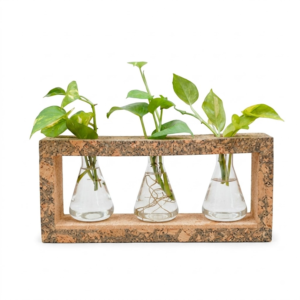 PAIVI Cork Showcase Beaker Planter