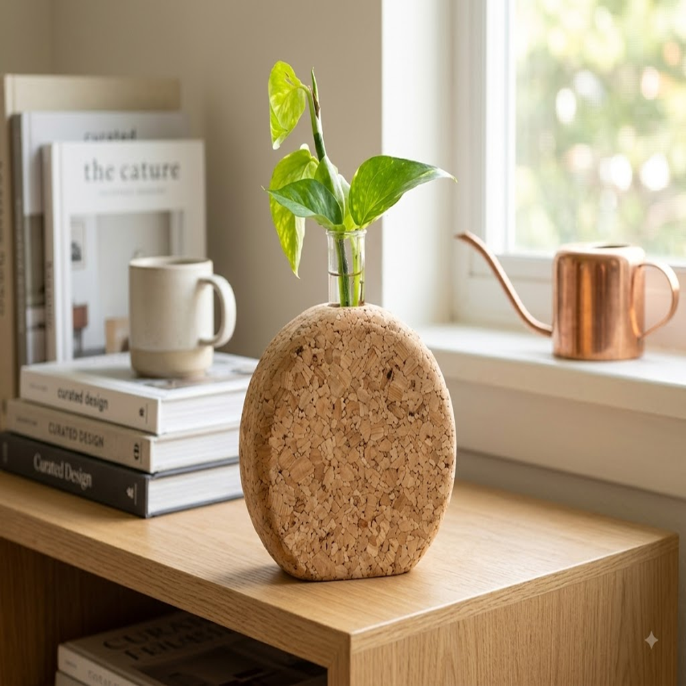 PAIVI Round Cork Sprout Holder - Image 3