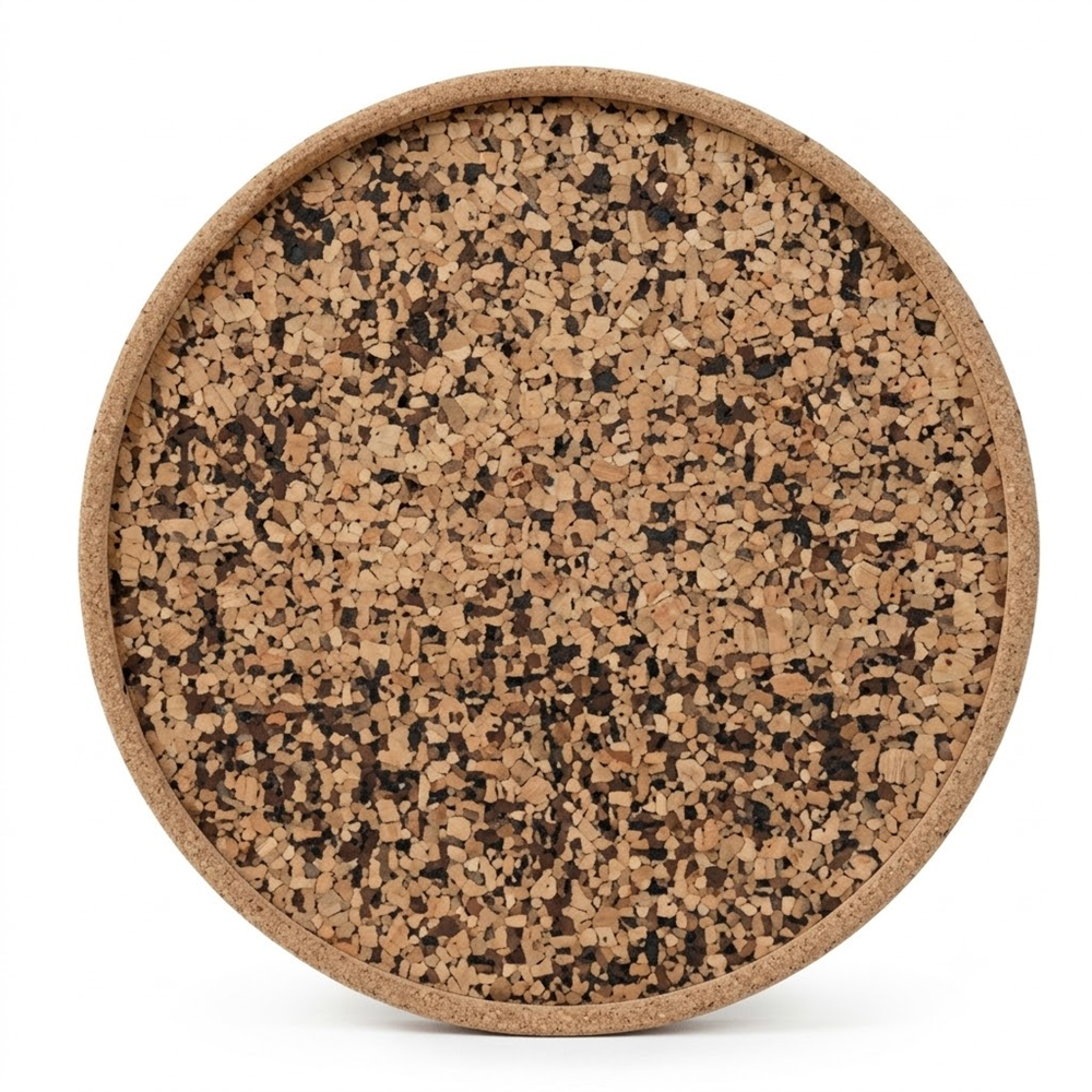 PAIVI Chocochip Cork Round Tray